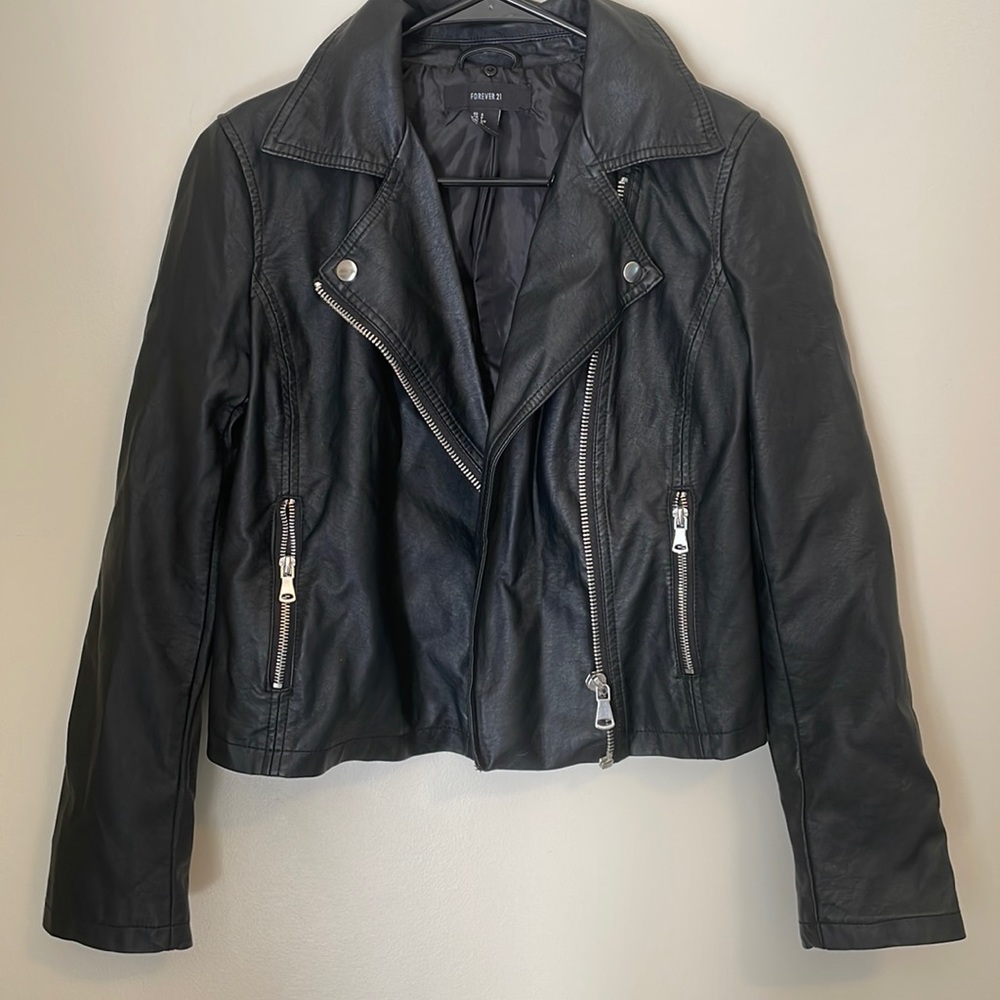 Small Forever 21 Faux Leather Jacket